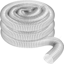 Load image into Gallery viewer, Premium 2-1/2" x 20' Clear PVC Dust Collection Hose - Puncture Resistant Design
