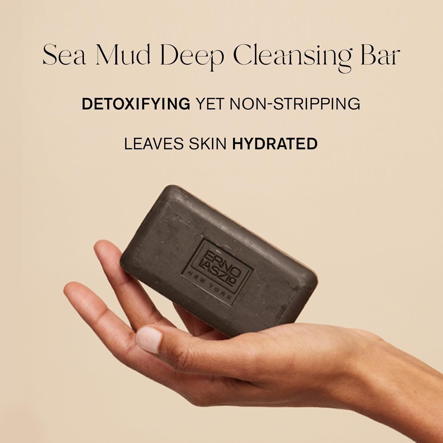 Radiance Boosting Charcoal and Dead Sea Mud Soap - 3.4 Oz All-Natural Cleanser