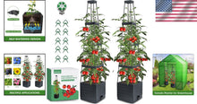 Load image into Gallery viewer, Self-Watering Tomato Planter with Adjustable Trellis - 2 Pack for Indoor/Outdoor