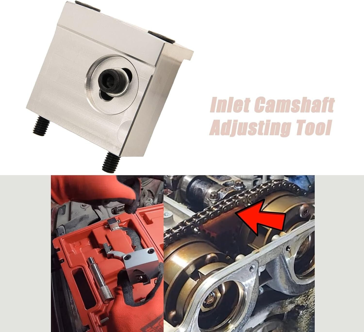 Chevy Vauxhall Turbo Timing Tool Kit - Durable Aluminum & Steel Construction