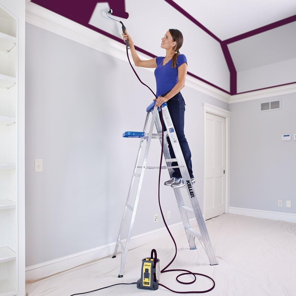 Innovative Multi-Room Paint Roller - Lightweight with Drip-Free Auto-Feed System