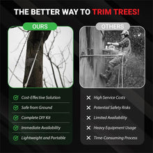 Load image into Gallery viewer, 48-Inch High Limb Rope Saw - Manual Chainsaw for Safe High Limb Cutting
