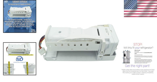 DA97-2051096 Model-Specific Refrigerator Ice Maker Assembly - Easy Install