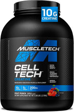Load image into Gallery viewer, Creatine Monohydrate Powder | Cell-Tech | 6lbs Muscle Builder - Fruit Punch