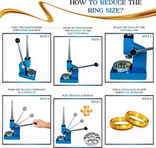 Load image into Gallery viewer, Coin Ring Making Machine - Versatile Enlarger and Reducer for Size Adjustments