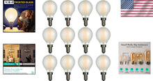 Load image into Gallery viewer, Flicker-Free 2700K Soft White E12 Dimmable LED Bulbs, 12 Pack for Cozy Lighting