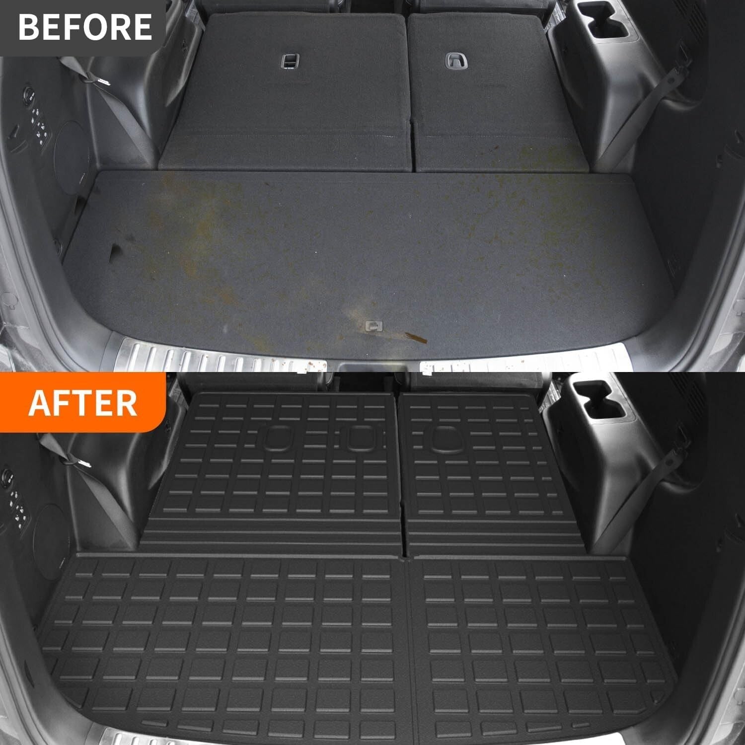 Custom-Fit Cargo Liner for 2020-2025 Hyundai Palisade with Backrest Protection