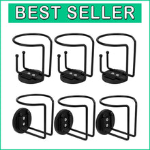 Load image into Gallery viewer, 6-Pack Magnetic Cup Holder - SUS 304 Stainless Steel for All Bottle Sizes