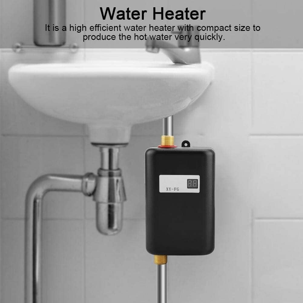 Compact 110V Mini Electric Tankless Water Heater – Instant Hot Water Access