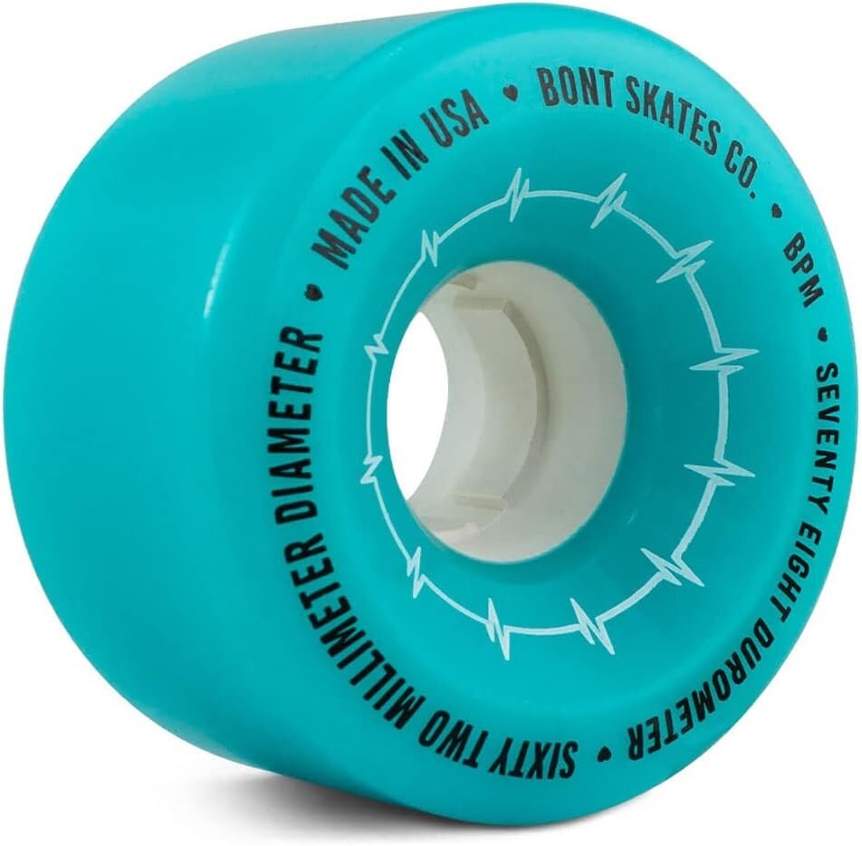 Durable 62x35mm Quad Roller Skate Wheels - Ideal for Outdoor Skating, Pack of 4