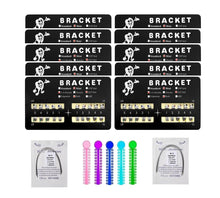 Load image into Gallery viewer, Orthodontic 200pcs Mini Roth Bracket Pack with Ligature Ties &amp; Wire Included