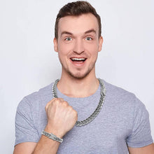Load image into Gallery viewer, Men’s 18K Gold Plated Cuban Link Chain with Diamond-Cut Bevels - Unisex