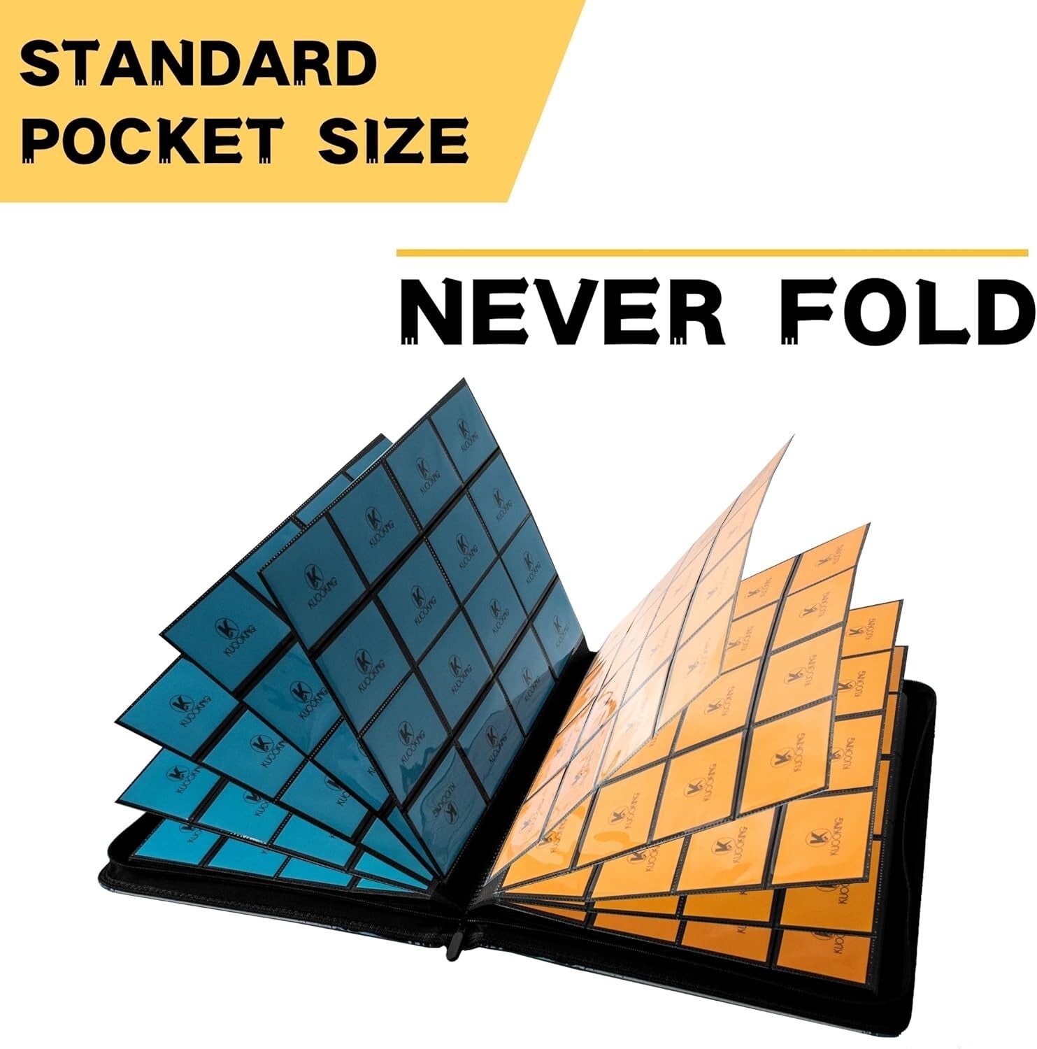 1000+ Pocket Waterproof Trading Card Binder - Perfect for MTG & Sports Cards