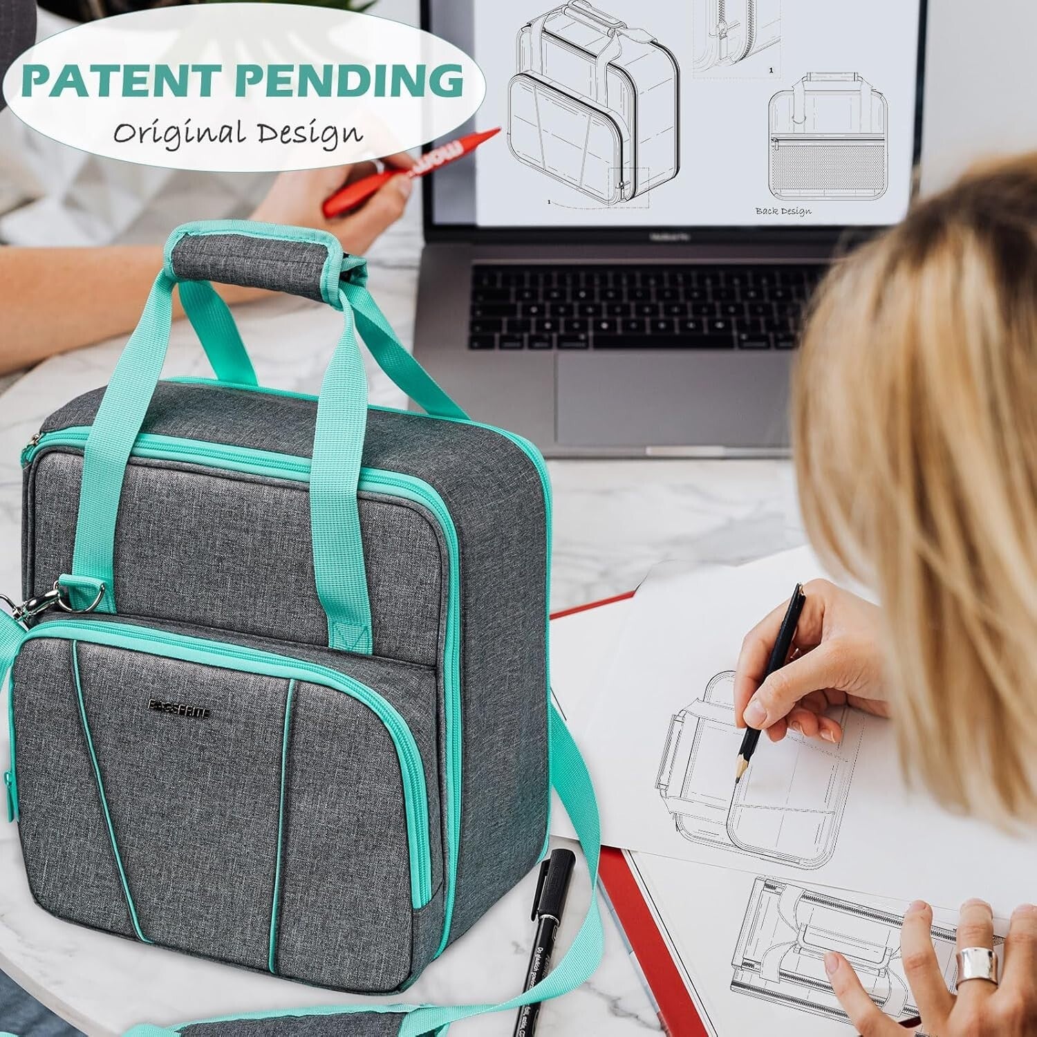 Keurig Compatible Coffee Maker Travel Bag - Lightweight and Stylish Storage Case