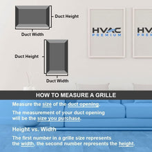 Load image into Gallery viewer, Durable 24'' x 36'' Sidewall and Ceiling Air Grille - Effortless Installation