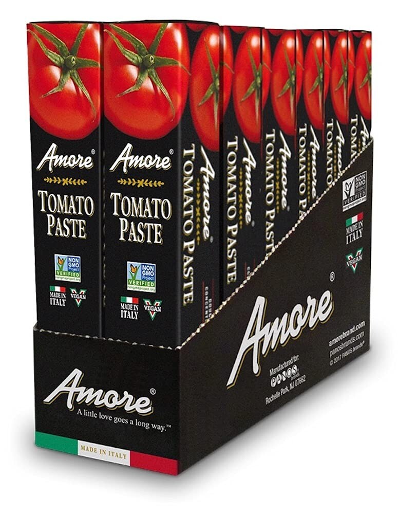 Double Concentrated Vegan Tomato Paste in Easy Squeeze Tubes - Italian Quality