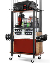 Load image into Gallery viewer, Multifunctional Fishing Rod Holder: Organize and Protect Up to 10 Rods in Style