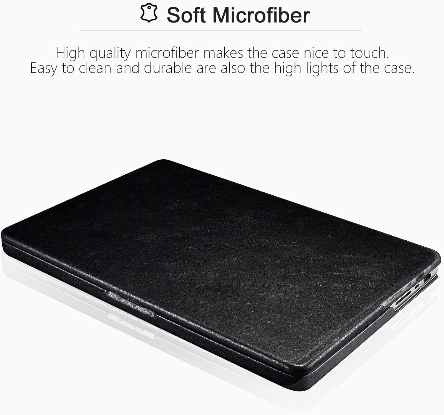 Elegant Leather MacBook Pro 14 Case: Luxurious Protection for 2021-2025 Models