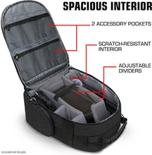 Load image into Gallery viewer, Lightweight &amp; Compact Audio Backpack - Fits Shure, Sennheiser, Rode Microphones