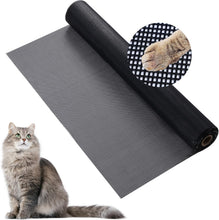 Load image into Gallery viewer, Versatile Charcoal Fiberglass Pet Screen Replacement 36" x 25" - DIY Friendly