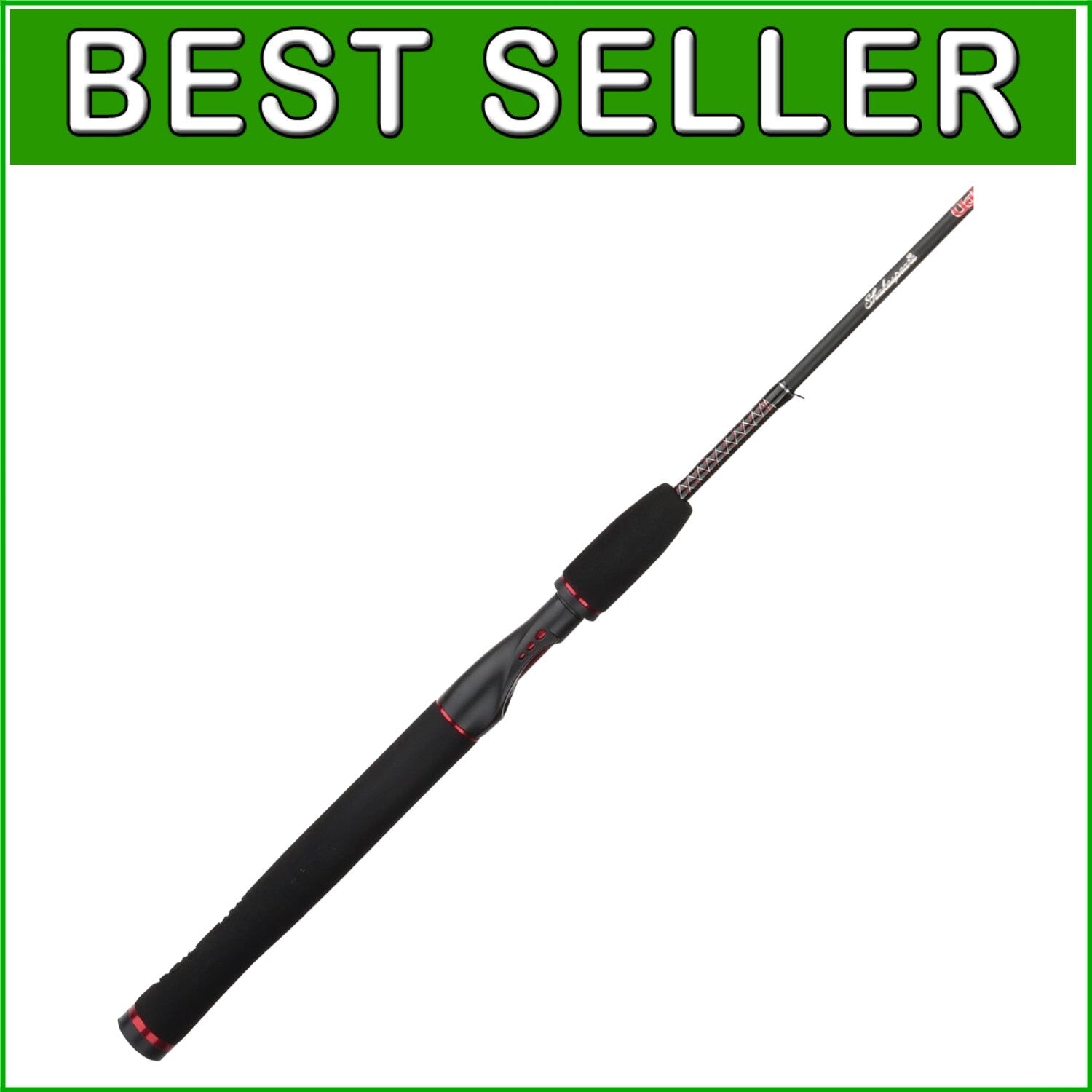 Lightweight 6’6” GX2 Spinning Rod - 6-15lb Line Rating, Ideal for All Fishing