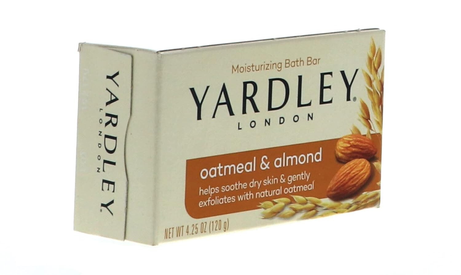 Pack of 24 London Oatmeal & Almond Moisturizing Soap Bars - Gentle Exfoliation