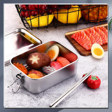 Load image into Gallery viewer, Durable 850ml Stainless Steel Lunch Box Set with Lockable Clips - 8 Containers