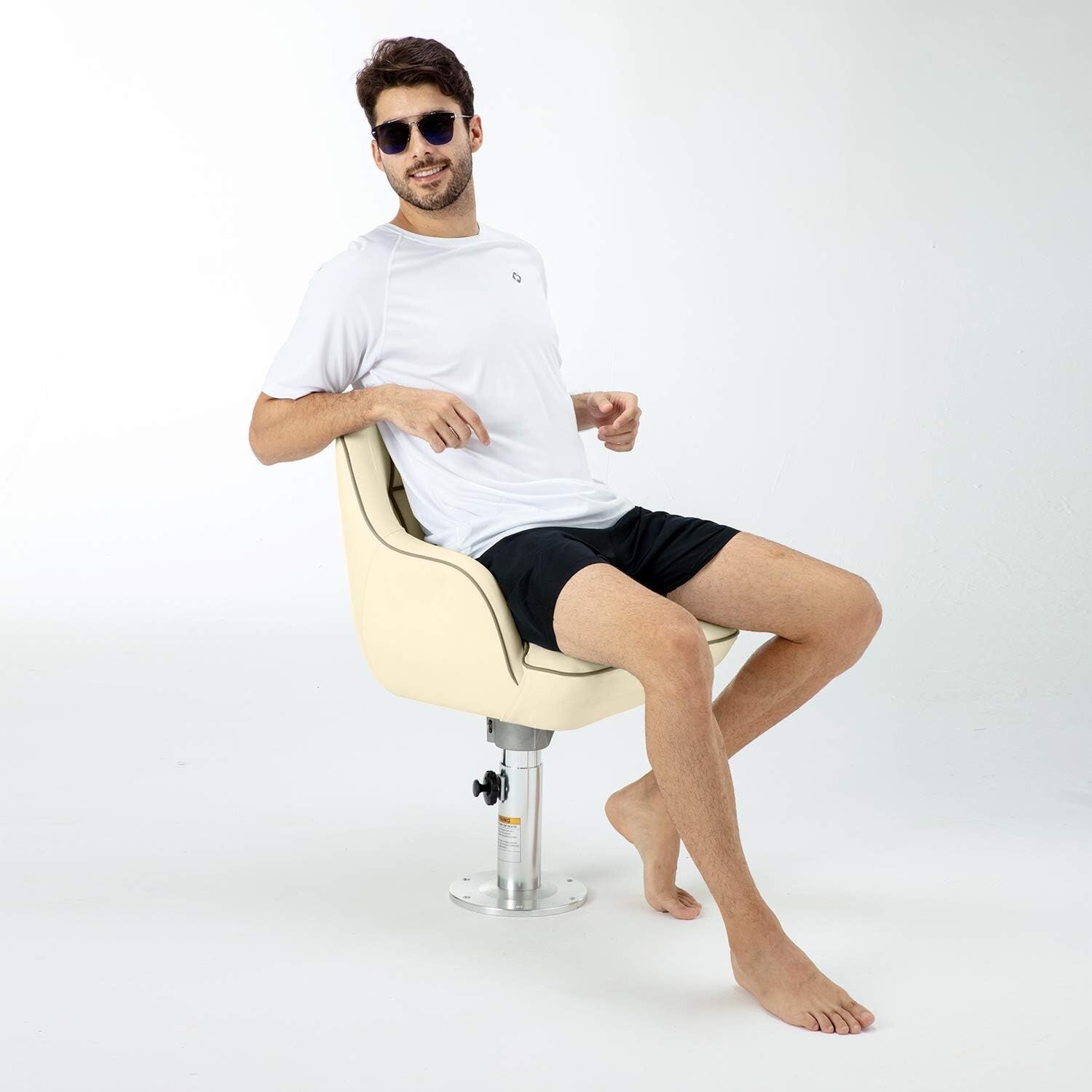 Heavy-Duty Marine Bucket Seat - Perfect for Pontoon and Boat Enthusiasts