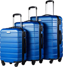Load image into Gallery viewer, Versatile 3-Piece Lightweight Luggage Set with TSA Lock and 360-Degree Wheels
