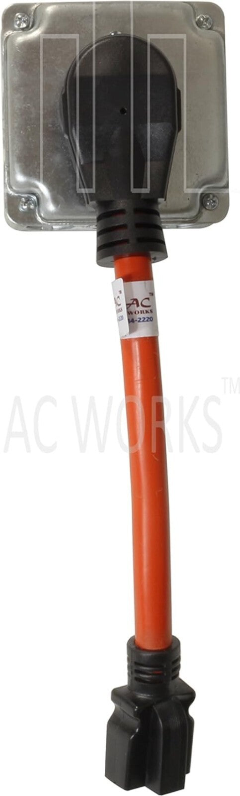 5-Year Warranty NEMA 30A Dryer Adapter - 250V 4-Prong to T-blade Connector