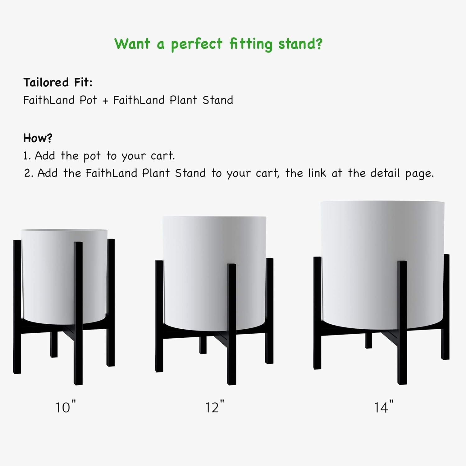 Elegant 12-Inch Round Matte White Pot with Drainage Plug - Indoor/Outdoor Use