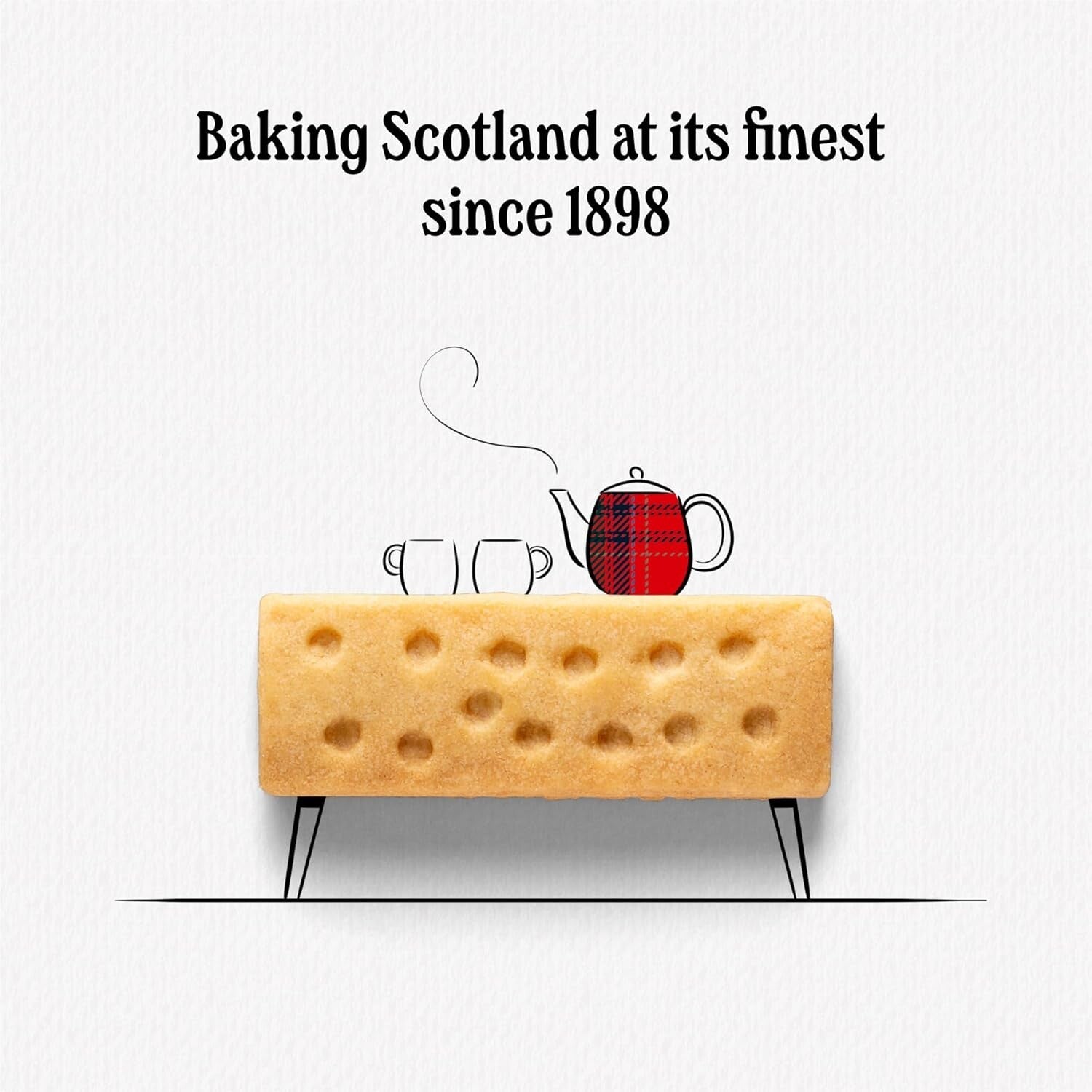 Classic Scottish Shortbread Cookies - All-Butter Petticoat Tails, 5.3 Oz Boxes