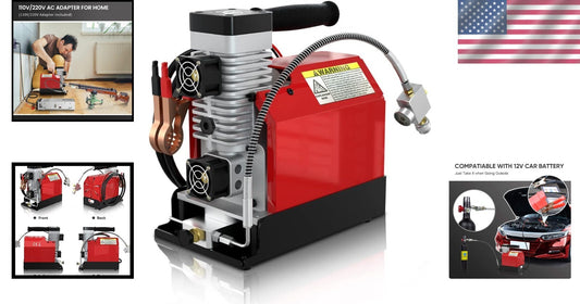 Efficient Portable Air Compressor 4500 PSI with Dual Power & GX Patent Design
