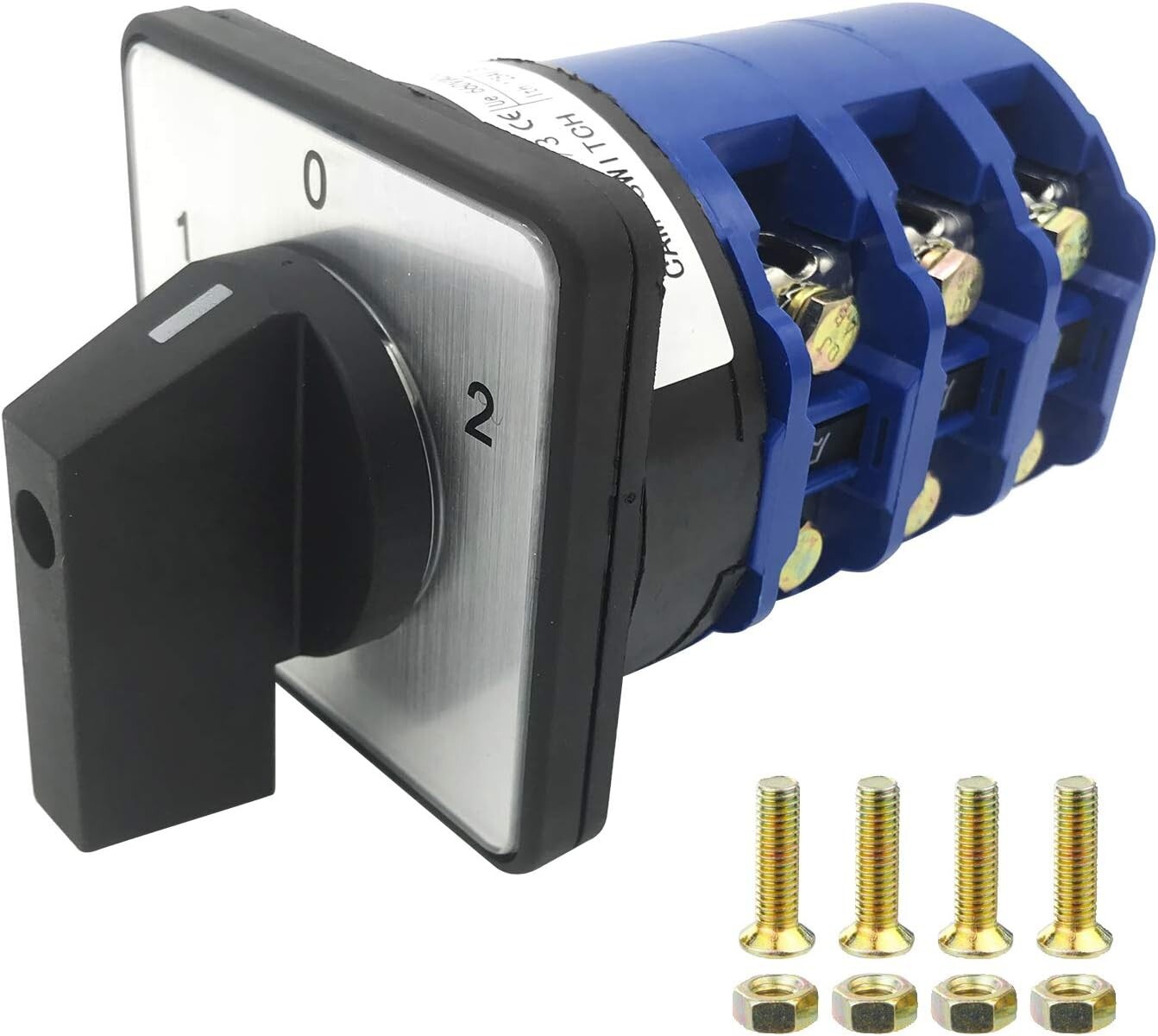 Versatile Rotary Changeover Switch 125A 660V - Ideal for Electric Motors