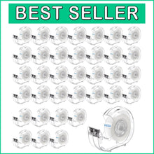 Load image into Gallery viewer, Effortless Crafting 36 Pcs Clear Tape Rolls and Durable Dispensers for Any Task