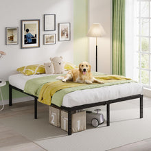 Load image into Gallery viewer, Sturdy California King Platform Bed - 14 Inch Steel Slats, No Box Spring Needed