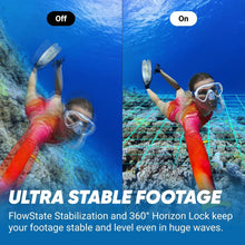 Load image into Gallery viewer, X4 360 Action Camera - 8K Resolution, Rugged Build, and AI Stabilization