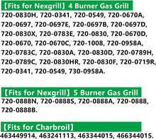 Load image into Gallery viewer, 17" Grill Grates - Solid SUS 304 Stainless Steel for Nexgrill, Kenmore, Uniflame