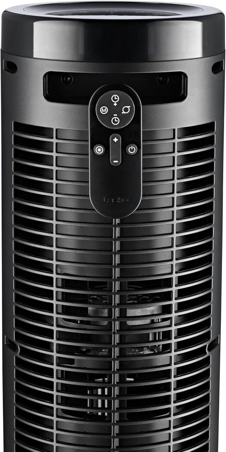 Elevation 42”-54” Adjustable Tower Fan with 31 ft/s Airflow & Remote Control