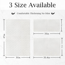 Load image into Gallery viewer, Large 35.4" x 23.6" Shower Mat with Big Suction Cups for Ultimate Grip