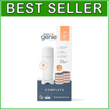 Load image into Gallery viewer, Stylish White Diaper Disposal System with 8 Refills - Perfect Baby Shower Gift