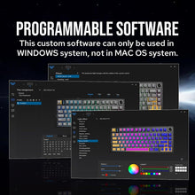 Load image into Gallery viewer, Ultra-Responsive RGB Mechanical Keyboard - 75% Wireless with Low-Latency Design