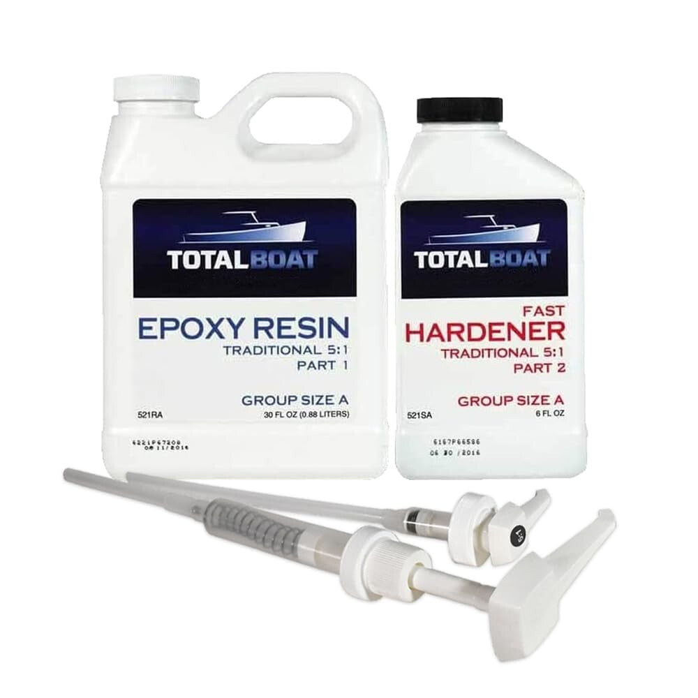 Versatile 5:1 Epoxy Resin for Marine & Wood Applications - Bond, Coating, Repair
