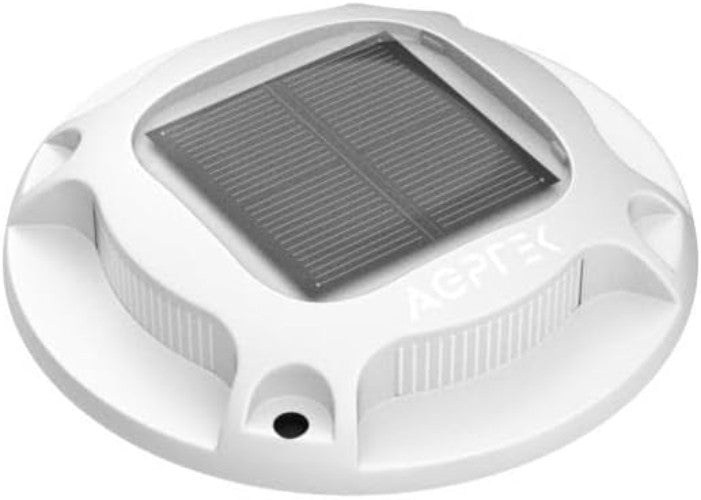 Aluminum Solar Driveway Lights 12-Pack - Durable & Long-Lasting Illumination