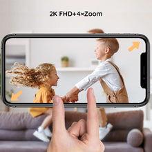 Load image into Gallery viewer, Smart Baby Monitor: 2K Resolution, Night Vision, &amp; Dual App Control - Lullabies
