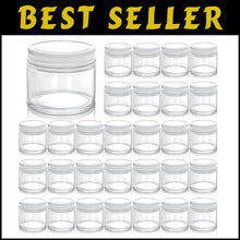 Load image into Gallery viewer, Mini 2 Oz Glass Jars with Airtight Lids - Versatile Storage for DIY &amp; Gifts