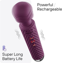 Load image into Gallery viewer, Eco-Friendly Handheld Wand Massager - 8 Speeds, USB Rechargeable &amp; Ultra-Quiet