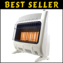 Load image into Gallery viewer, Portable 30,000 BTU Propane Radiant Heater - Ideal for Living Rooms &amp; Cabins