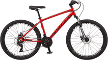 Load image into Gallery viewer, Versatile 26-Inch Adult Mountain Bike, Aluminum Frame, 21-Speeds - Red/Black