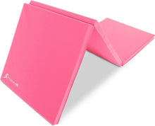 Load image into Gallery viewer, Durable Tri-Fold Workout Mat with Joint Protection - Ideal for Gymnastics &amp; Yoga